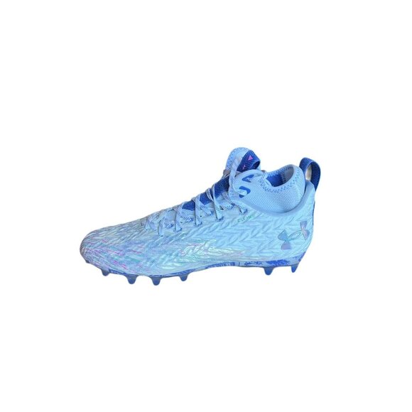 Under Armour Spotlight Clone MC LE Womens Football Cleats SIZE 12 3026342-100 - Picture 3 of 9